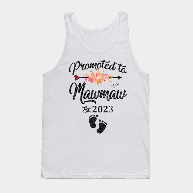 promoted to mawmaw est 2023 Tank Top by Leosit